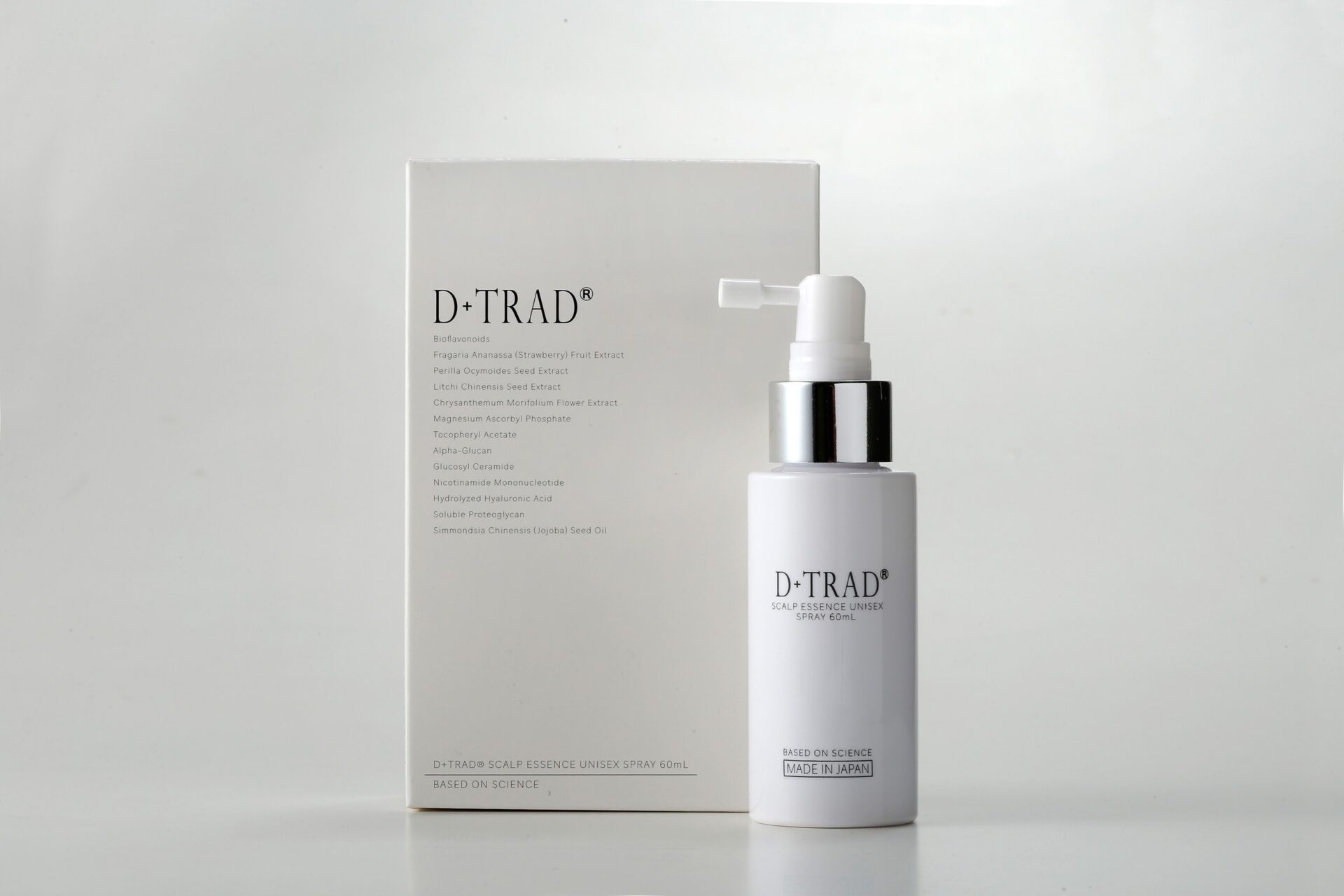 D+TRAD SCALP ESSENCE - 革新的な新技術で有効成分を深層真皮へダイレクトに届ける